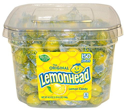 Lemonhead 150ct Tub - Individually Wrapped