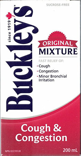 BUCKLEYS Original COUGH CONGESTION Syrup Large 200 ml